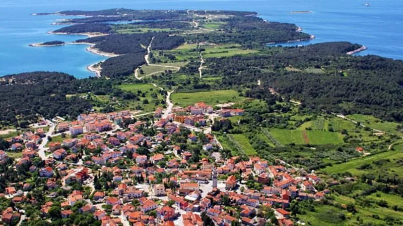Vista di Premantura dall'alto