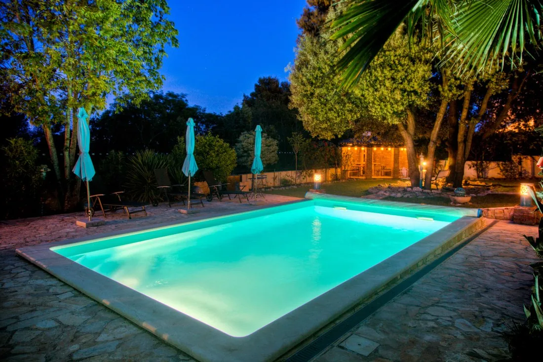 Il sistema di illuminazione a LED installato a Villa Dolce Vita