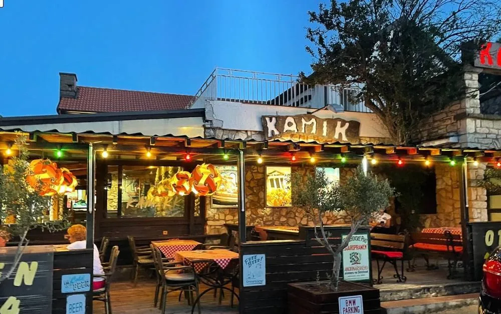 Il ristorante Kamik a Banjole