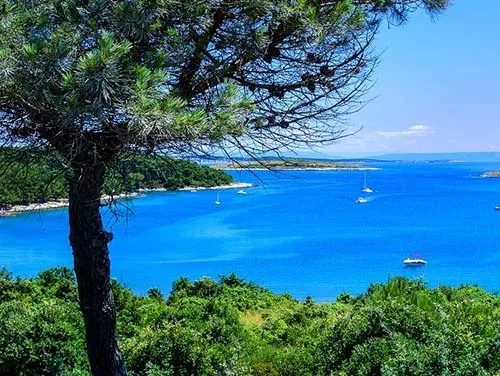Le scogliere di Punta Kamenjak