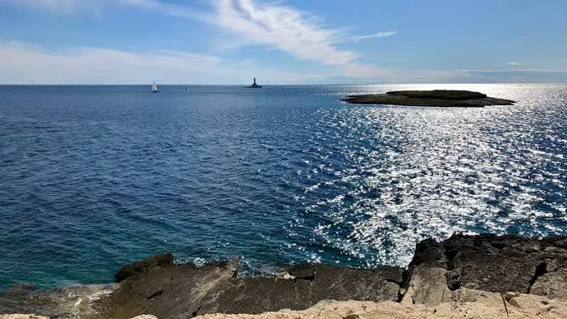 Una caletta del parco naturale di Kamenjak