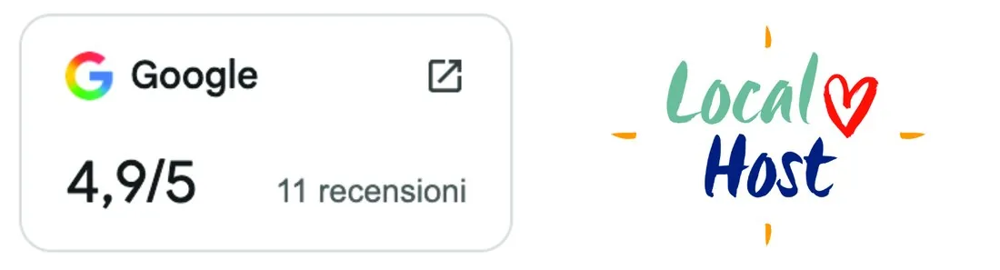 Il punteggio di Google e il marchio Local Host di Villa Dolce Vita